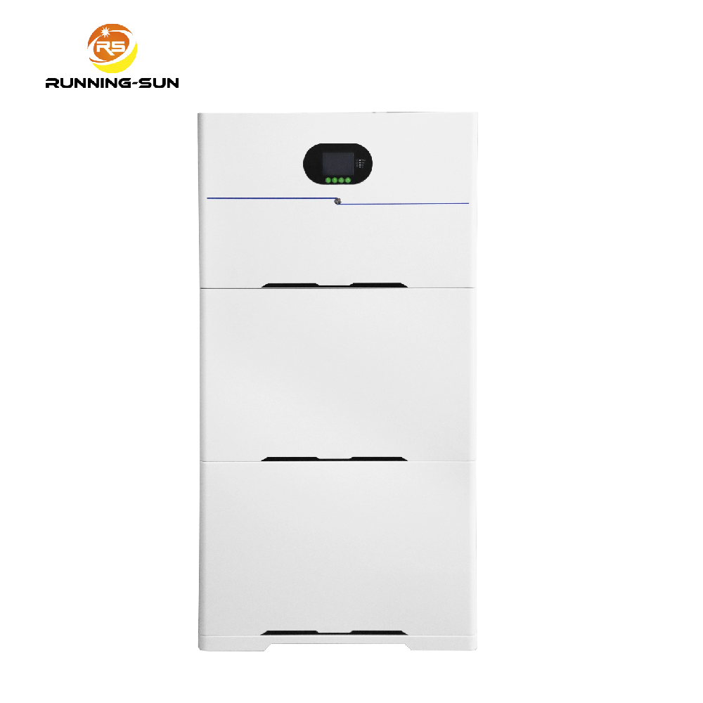 Inversor solar híbrido Ess de 48 V, 13,44 kWh y 26,88 kWh con baterías LiFePO4, fuera de la red, 10 kW, todo en uno