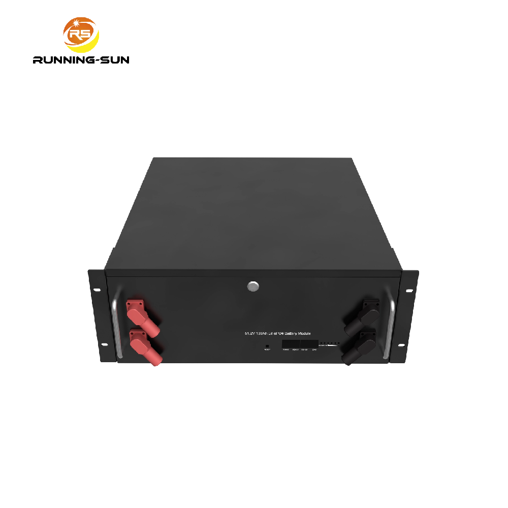 Bateria de íons de lítio LiFePO4 solar residencial LFP montada em rack 48 V 51,2 V 100 Ah 200 Ah 5 kWh 10 kWh 2,5 kWh